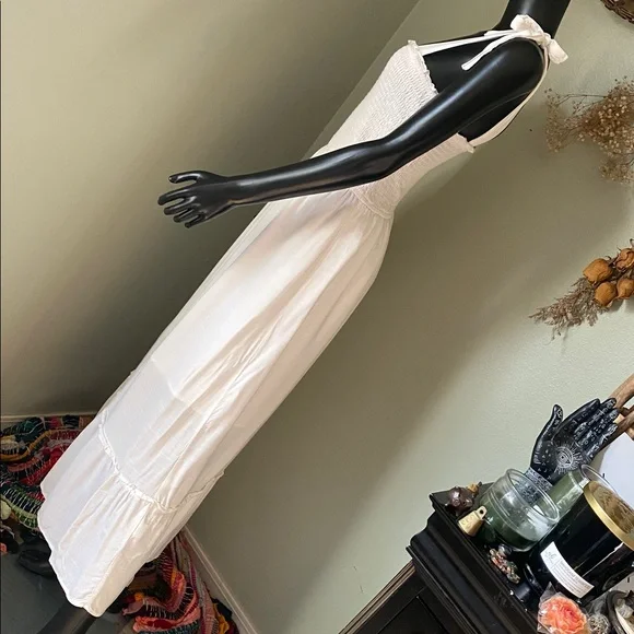 ZESICA White Flowy Maxi Dress - Picture 5 of 13